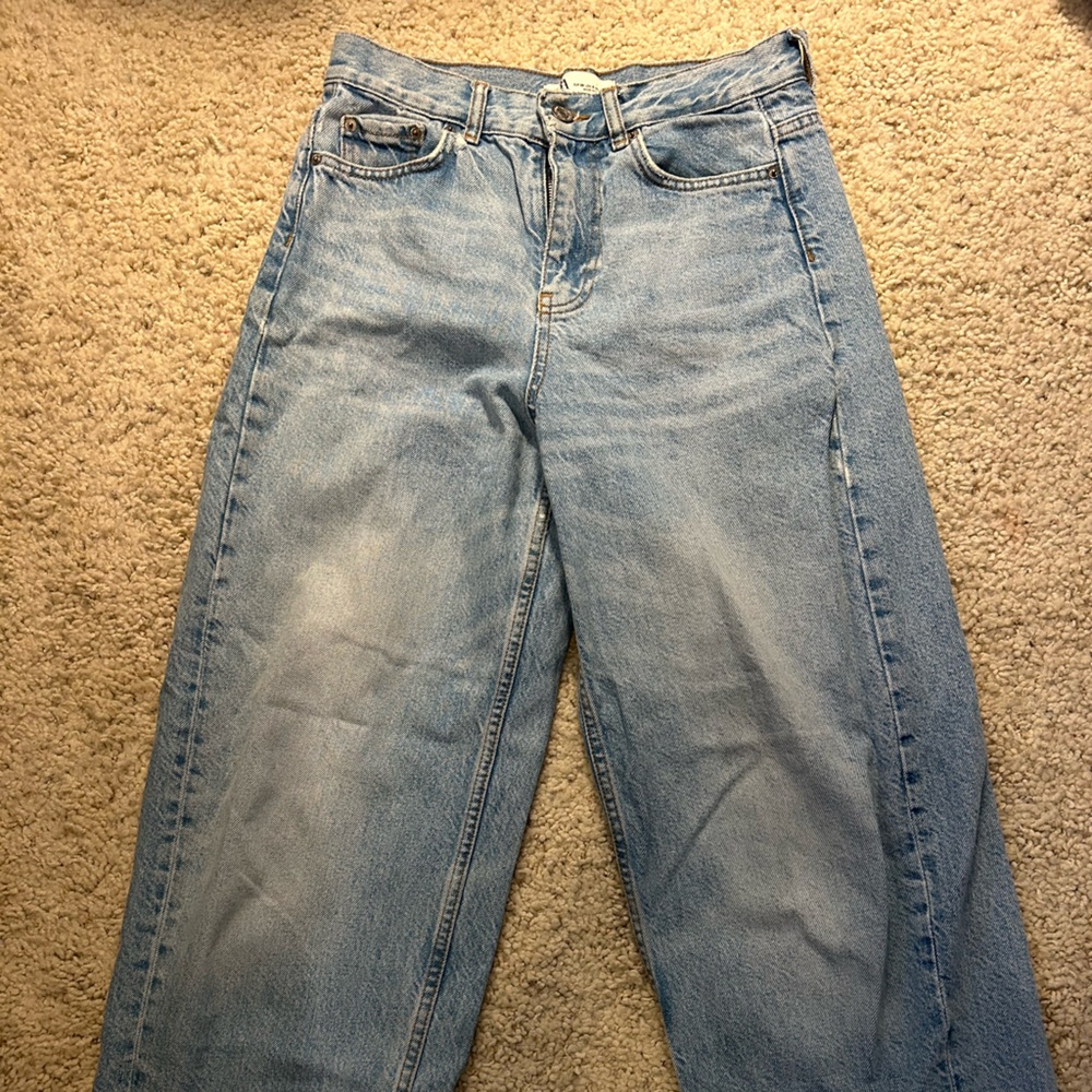 Zara Baggy Wide Leg Jeans